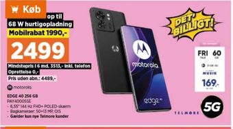 Power Edge 40 mobiltelefon tilbud