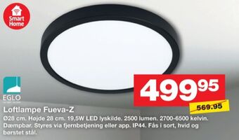 Bauhaus Eglo loftlampe tilbud