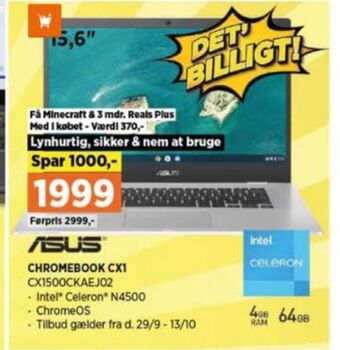 Power Asus bærbar pc tilbud