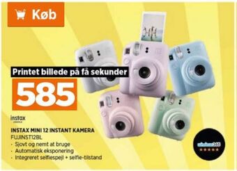 Power Instax kamera tilbud