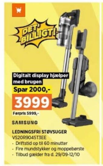 Power Samsung støvsuger tilbud
