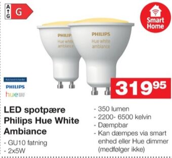 Hue led pære