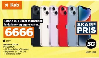 Power Iphone 14 mobiltelefon tilbud