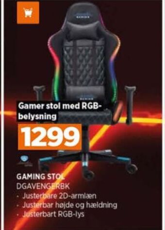 Power Dacota gamerstol tilbud