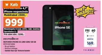 Power Iphone se mobiltelefon tilbud