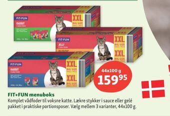 Maxi Zoo Fit fun kattefoder tilbud