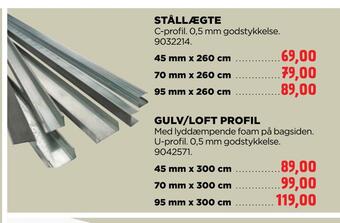 jem & fix Stållægte tilbud