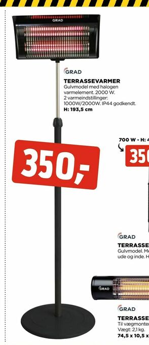 jem & fix Terrassevarmer tilbud