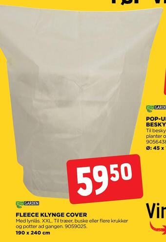 jem & fix Fleece klynge cover tilbud