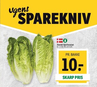 SPAR Dansk Hjertesalat tilbud