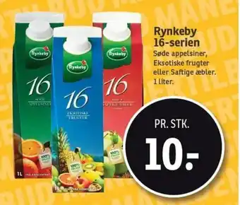 SPAR Rynkeby 16-Serien 1 Liter tilbud