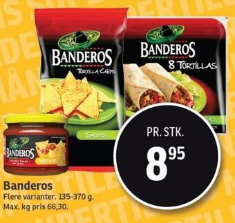 SPAR Banderos 135-370g tilbud