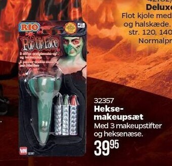 Hekse-makeupsæt