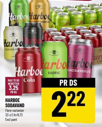 Løvbjerg HARBOE SODAVAND tilbud