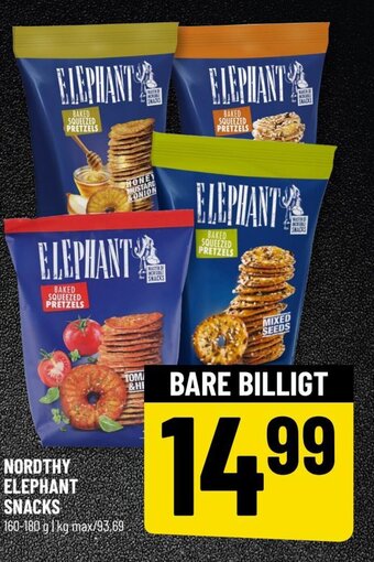 Løvbjerg NORDTHY ELEPHANT SNACKS tilbud