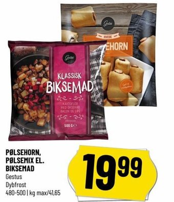 Løvbjerg PØLSEHORN, PØLSEMIX EL. BIKSEMAD Gestus tilbud