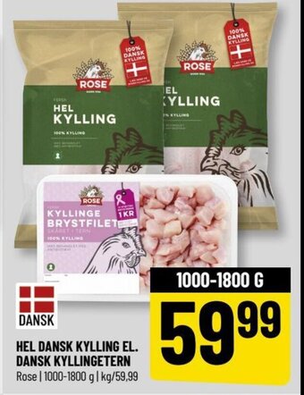 Løvbjerg HEL DANSK KYLLING EL. DANSK KYLLINGETERN tilbud