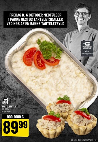 Løvbjerg TARTELETFYLD tilbud