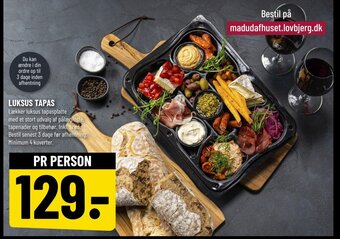 Løvbjerg LUKSUS TAPAS tilbud