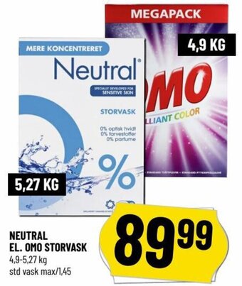 Løvbjerg NEUTRAL EL. OMO STORVASK tilbud