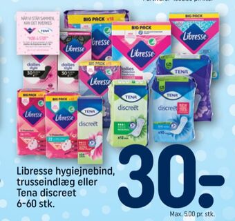 REMA 1000 Libresse bind tilbud