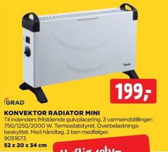 jem & fix Grad radiator tilbud