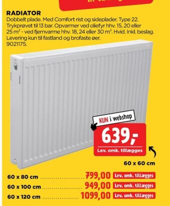 jem & fix Ukendt radiator tilbud