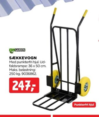 jem & fix Garden sækkevogn tilbud