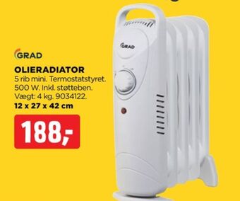 jem & fix Grad olieradiator tilbud