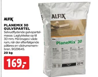 jem & fix Planemix 30 gulvspartelmasse tilbud