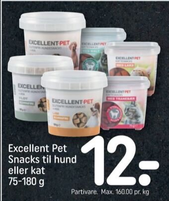 Rema 1000 Excellent pet hundesnacks tilbud