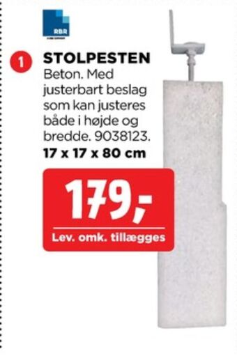 Rbr stolpebærer
