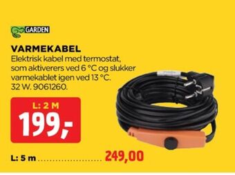 jem & fix Gardenlife varmekabel tilbud