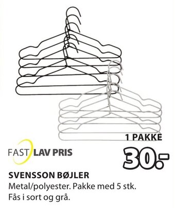 JYSK SVENSSON BØJLER tilbud