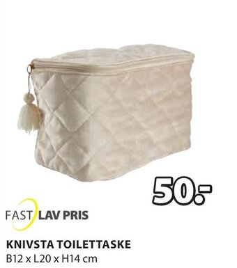 KNIVSTA TOILETTASKE