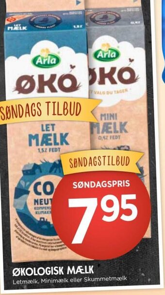 ØKOLOGISK MÆLK