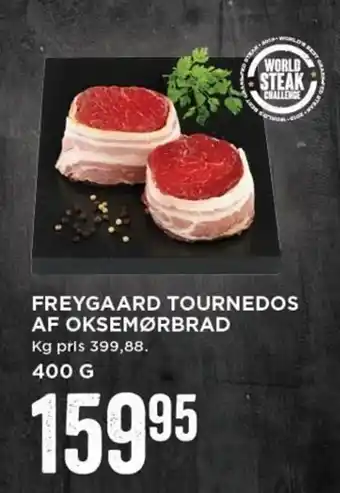 MENY Freygaard Tournedos Af Oksemørbrad 400g tilbud