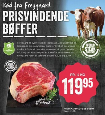 MENY Freygaard Cote De Boeuf tilbud
