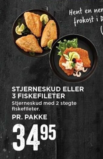 MENY Stjerneskud Eller 3 Fiskefileter tilbud
