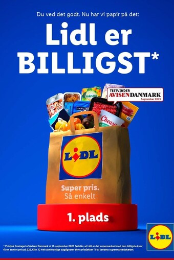 Lidl Lidl er billigste tilbud