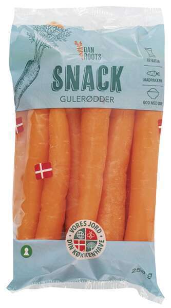 REMA 1000 Snack gulerødder, 250 g tilbud