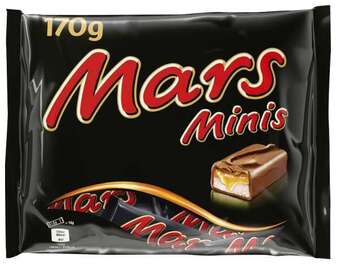 Mars minis, 170 g
