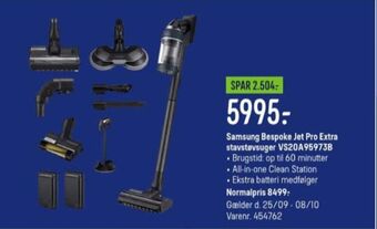 Elgiganten Samsung støvsuger tilbud