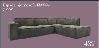 Sit´n Sleep Espada hjørnesofa tilbud