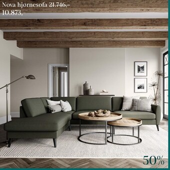 Nova hjørnesofa