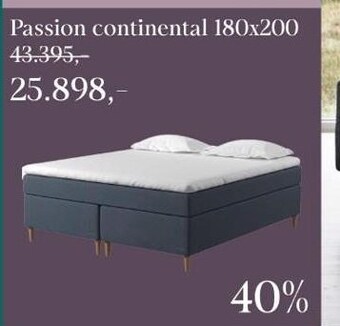 Passion continental 180x200