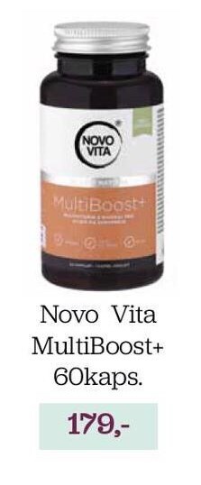 Helsemin Novo vita multiboost+ 60kaps tilbud