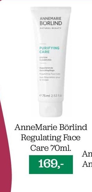 Annemarie börlind regulating face care 70ml