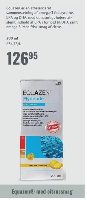 Helsam Equazen med citrussmag tilbud