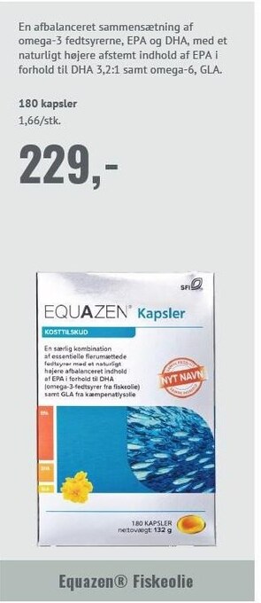 Equazen fiskeolie